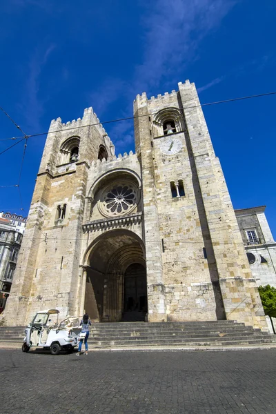 Kilátás nyílik a történelmi mérföldkő Cathedral Se — Stock Fotó