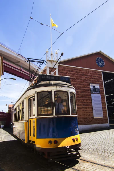 路面電車の歴史の博物館作品 — ストック写真