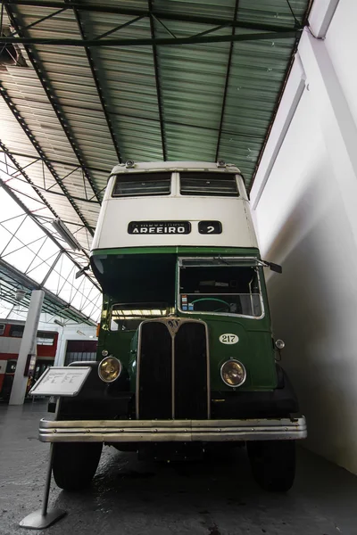 Museumsstück zur Geschichte der elektrischen Straßenbahnen — Stockfoto