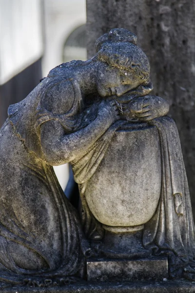 Staty från en grav — Stockfoto