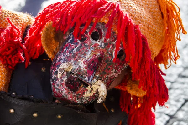Parade van kostuums en traditionele maskers — Stockfoto