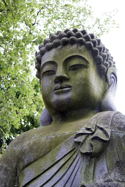 Estátua de Buda em um parque . — Fotografia de Stock