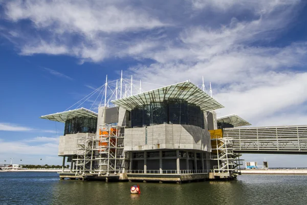 Largest indoor aquarium in Europe — Stock Photo, Image