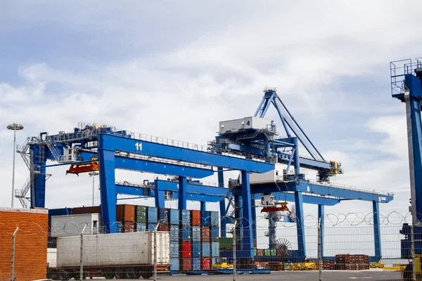 Cargo containers docks — Stock Photo, Image