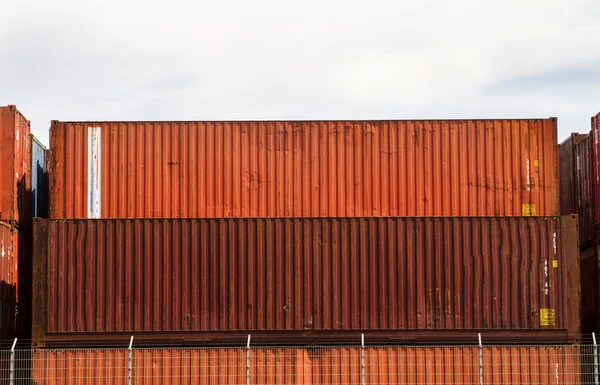 Cargo containers docks — Stock Photo, Image