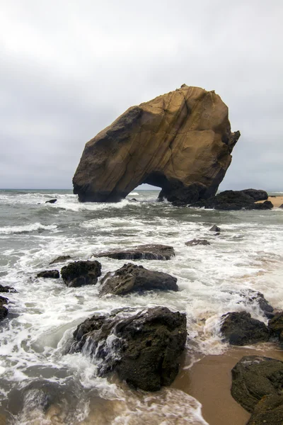 Schöner strand von santa cruz — Stockfoto