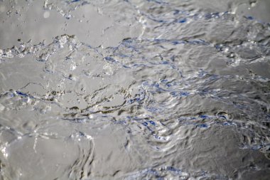 burst of many tiny water droplets.