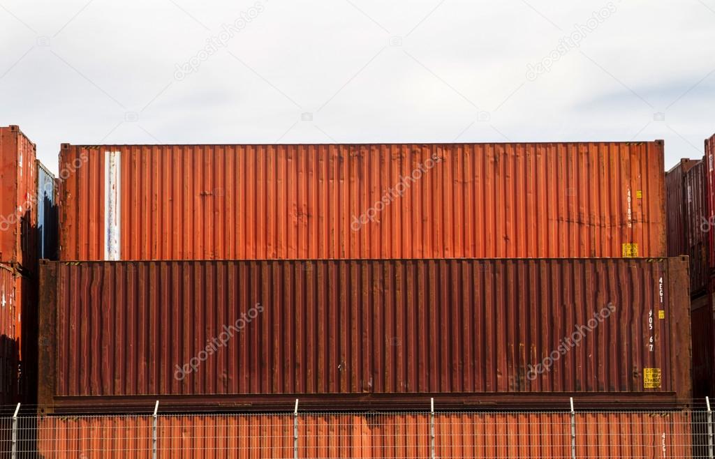 cargo containers docks