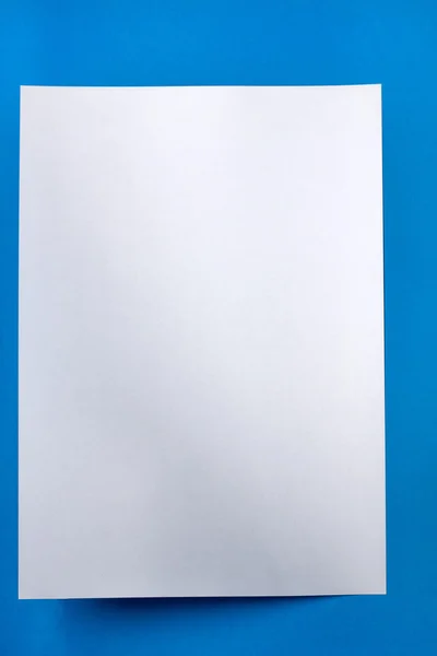 White piece of paper — Stock Photo, Image