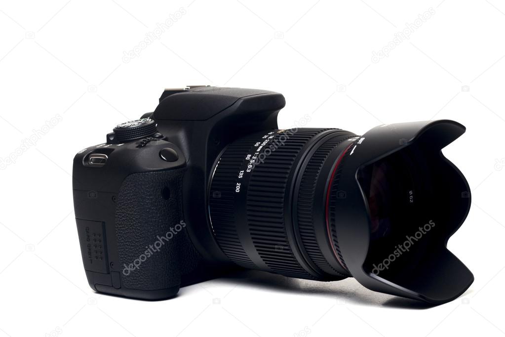 Modern dslr photographic camera
