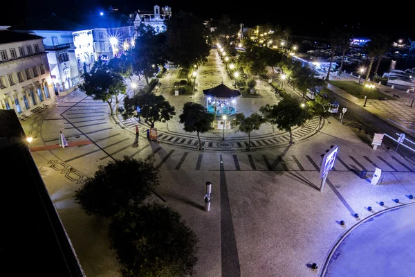 Jardín Manuel Bivar de la ciudad de Faro — Foto de Stock