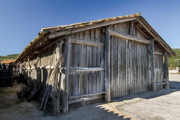 Famosa ubicación salina interior de Río Maior — Foto de Stock