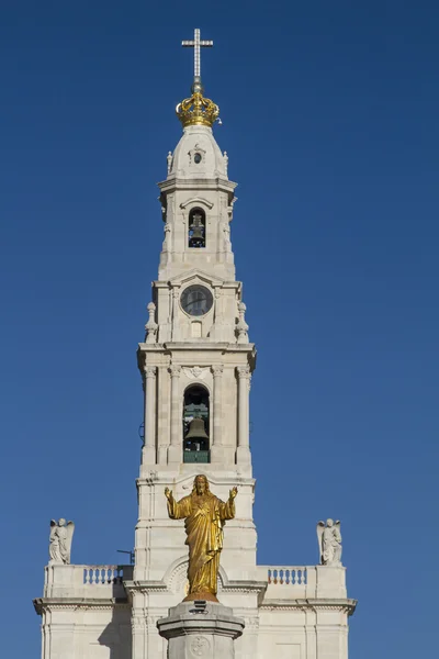Słynny plaza Święty Fatima, Portugalia — Zdjęcie stockowe