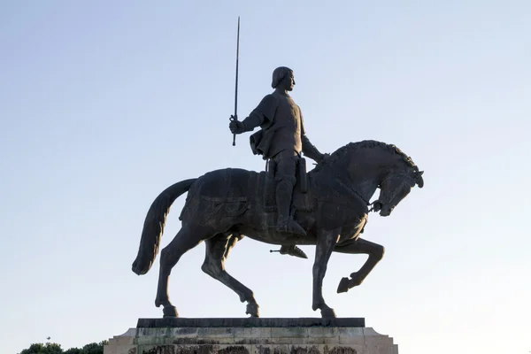 Nunes alvares pereira Statue in batalha — Stockfoto