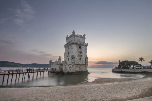 Tornet Belem, ligger i Lissabon — Stockfoto