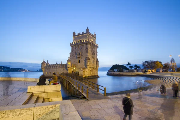 Torre de Belem, situada en Lisboa — Foto de Stock