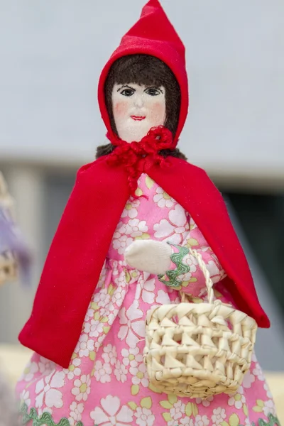 Beautiful handmade crafted folk dolls of Portuguese culture — Stock Photo, Image