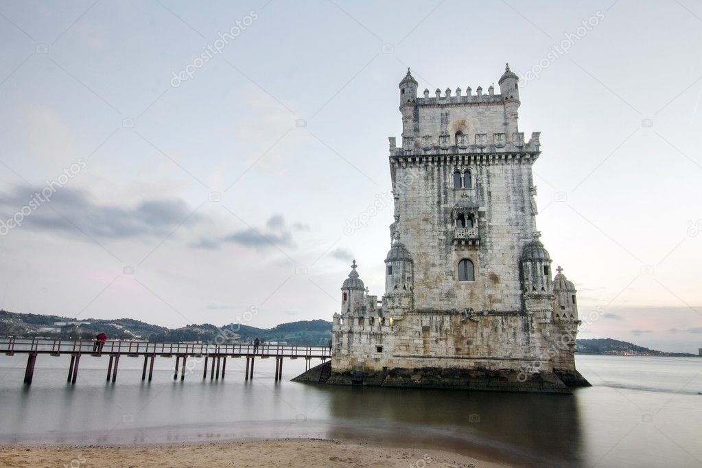 Tower of Belem, located in Lisbon
