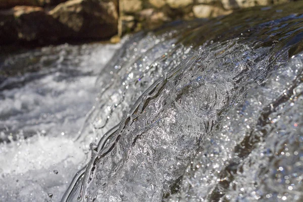 Fresh stream of water — Stock Photo, Image