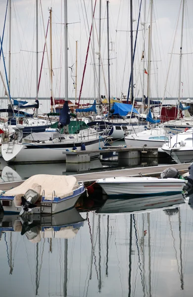 Marinan i olhao city, Portugal. — Stockfoto