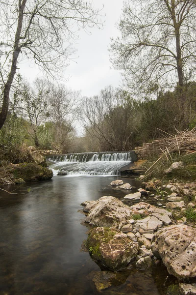 Fresh waterfall in the Algarve region — Stock Photo, Image