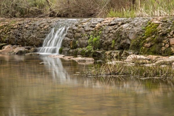 Fresh waterfall in the Algarve region — Stock Photo, Image