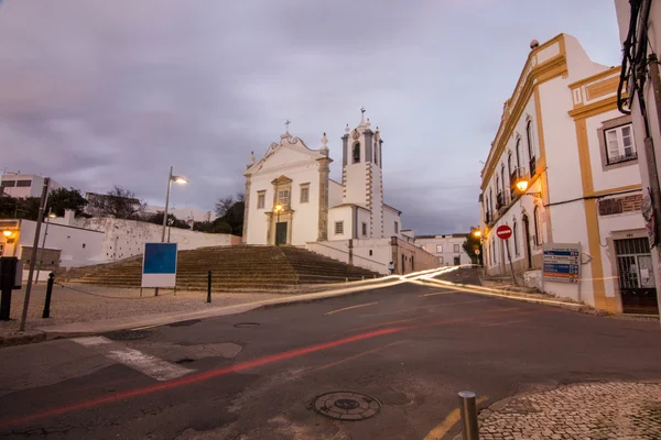 Christian Church Estoi falu Portugáliában — Stock Fotó