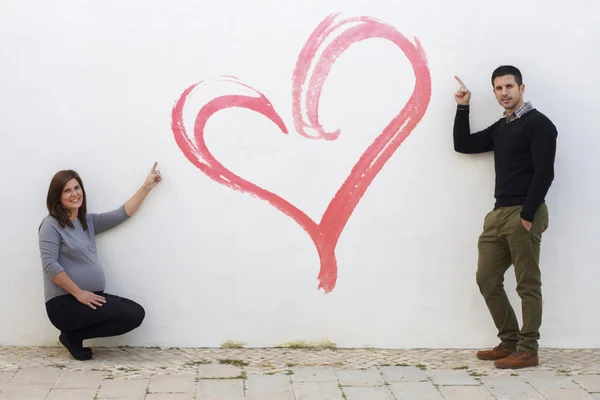 Prévoir couple de grossesse — Photo