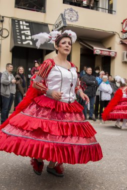 Renkli karnaval (Carnaval) geçit