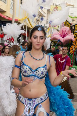 Renkli karnaval (Carnaval) geçit