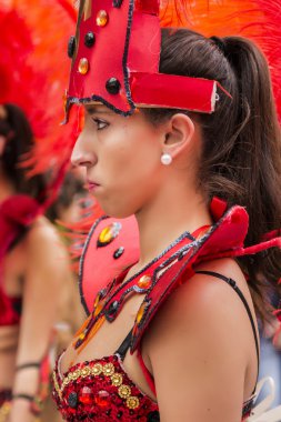 Renkli karnaval (Carnaval) geçit