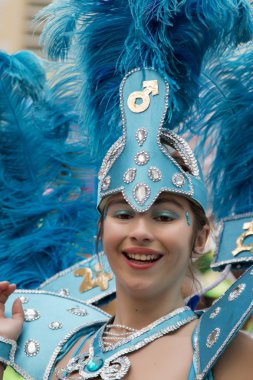 Renkli karnaval (Carnaval) geçit