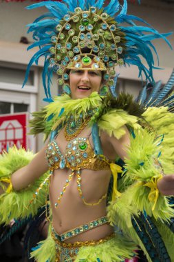 Renkli karnaval (Carnaval) geçit