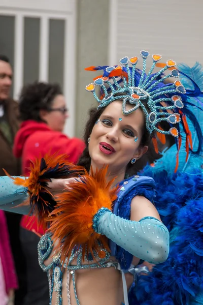 Renkli karnaval (Carnaval) geçit — Stok fotoğraf