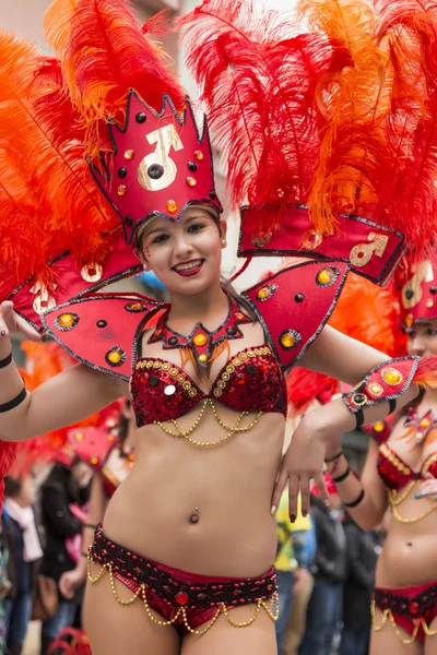 Desfile de carnaval colorido (carnaval) —  Fotos de Stock