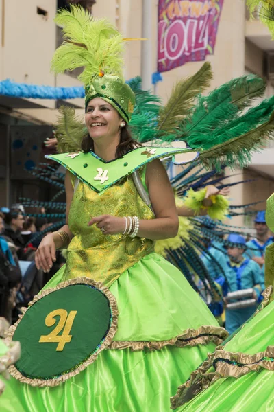 Kleurrijk carnaval (Carnaval) Parade — Stockfoto