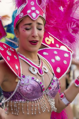 Renkli karnaval (Carnaval) geçit