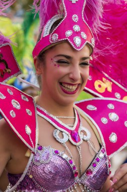Renkli karnaval (Carnaval) geçit