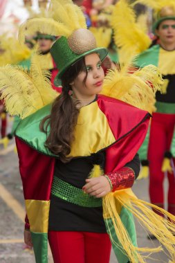 Renkli karnaval (Carnaval) geçit