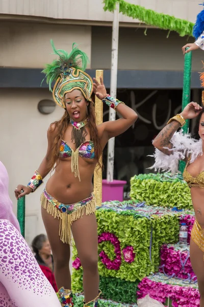 Přehlídka barevné karneval (Carnaval) — Stock fotografie