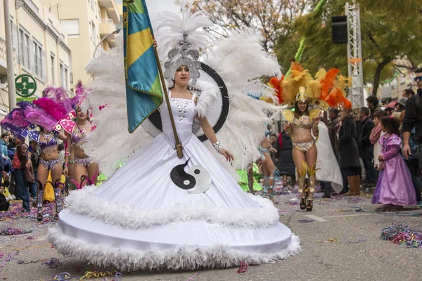 Färgglada Carnival (Carnaval) Parade — Stockfoto