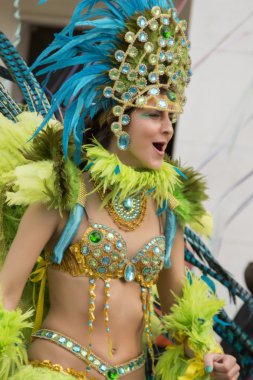 Renkli karnaval (Carnaval) geçit