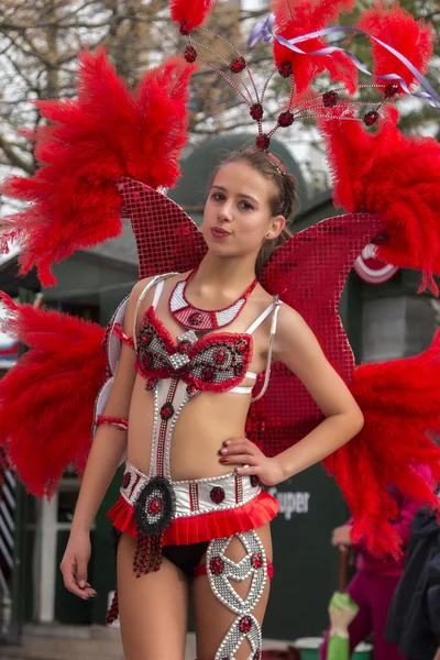 Πολύχρωμο Καρναβάλι (Carnaval) παρέλαση — Φωτογραφία Αρχείου