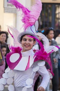 Renkli karnaval (Carnaval) geçit