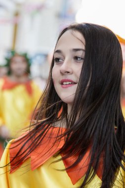 Renkli karnaval (Carnaval) geçit