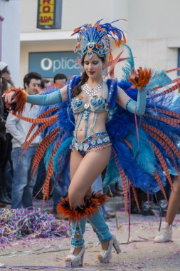 Renkli karnaval (Carnaval) geçit