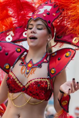 Renkli karnaval (Carnaval) geçit