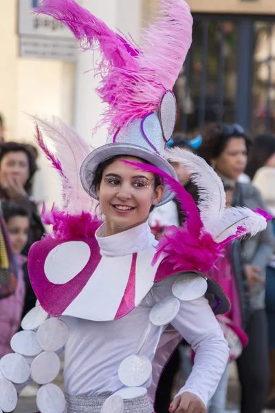 Desfile de carnaval colorido (carnaval) — Foto de Stock