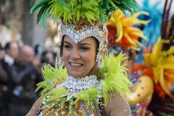 カラフルなカーニバル (カーニバル) のパレード — ストック写真