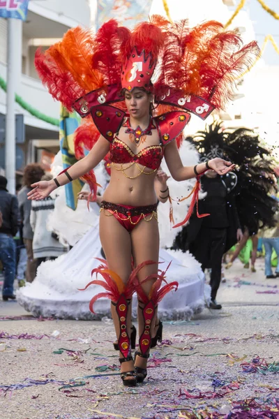 Colorful Carnival (Carnaval) Parade — Stock Photo, Image